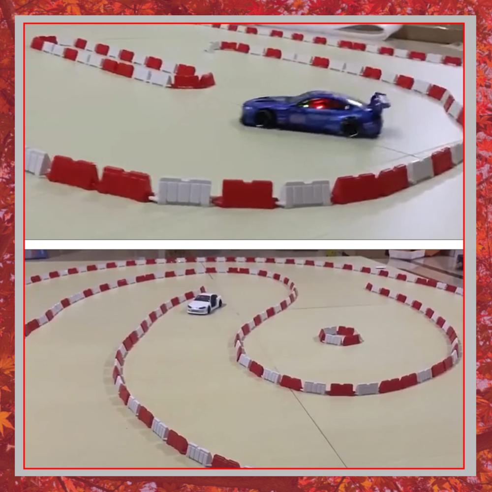 Rc Hobby Track - Set Pagar Lapangan Mobil RC, Penghalang