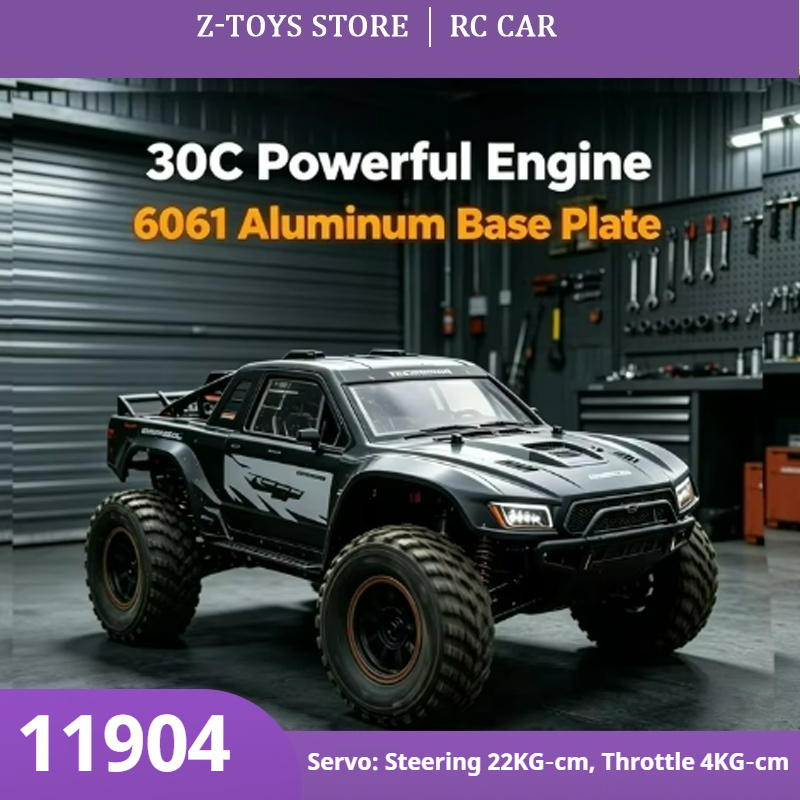 Rc Hobby Grade Monster Truck - FS‑11904 30cc Truk Monster RC Berbahan