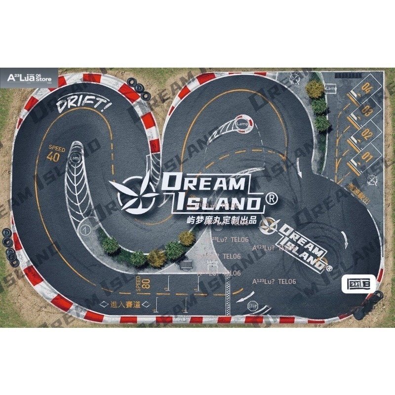 Rc Hobby Track - Mat Lintasan Drift RC 2,2M X