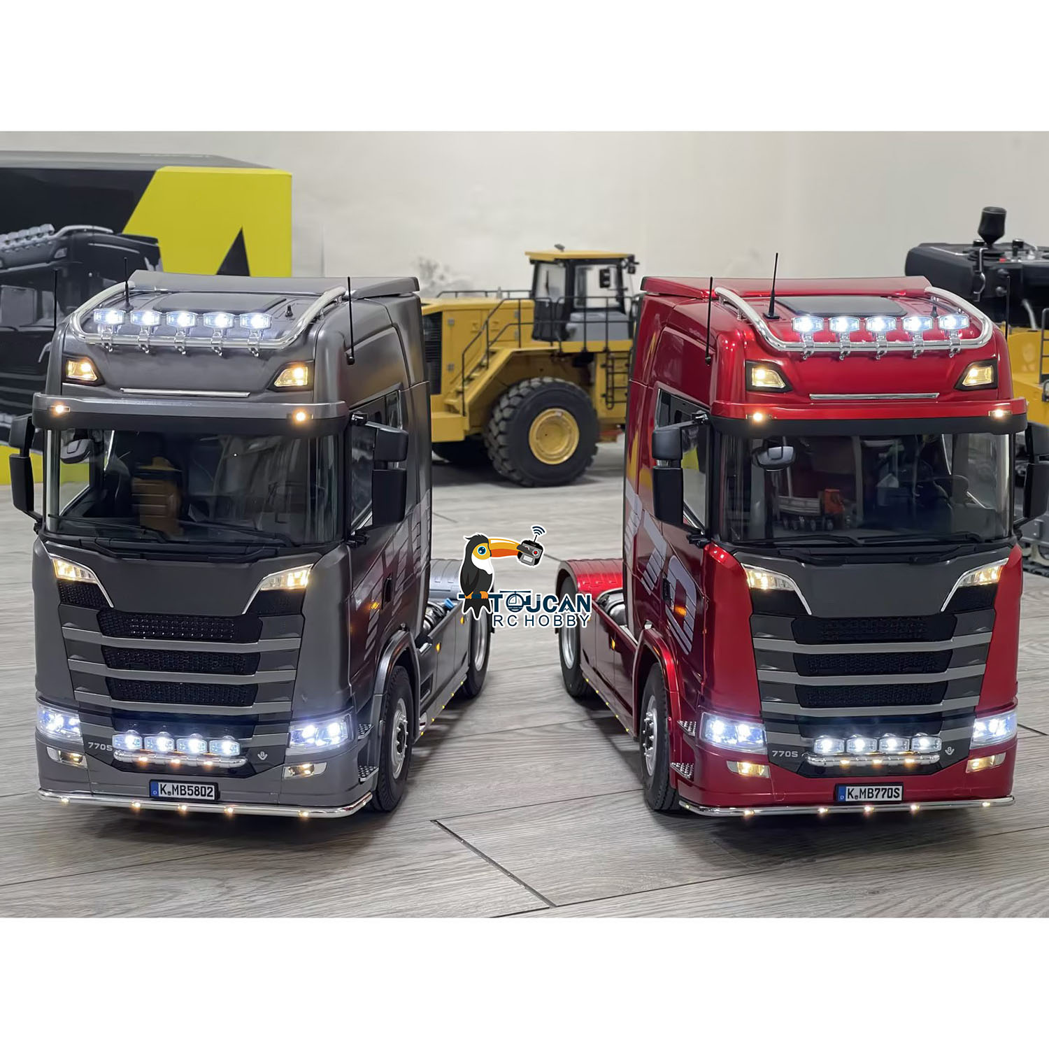 Rc Hobby Toucan - Truk Traktor RC KABOLITE 4x2 1/14