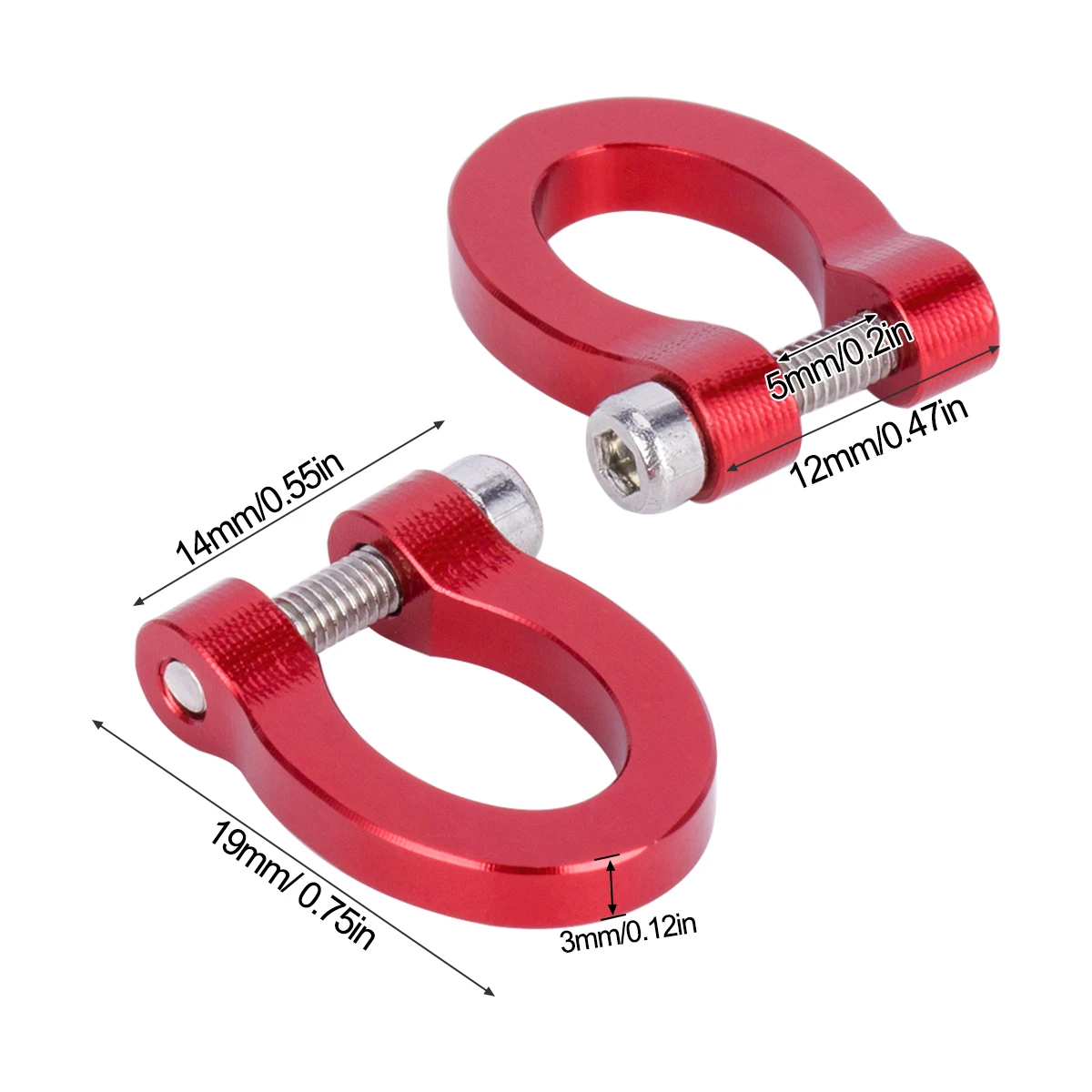CNC Bumper aluminium d-ring ka - Rc Hobby Racing ulasan dan harga