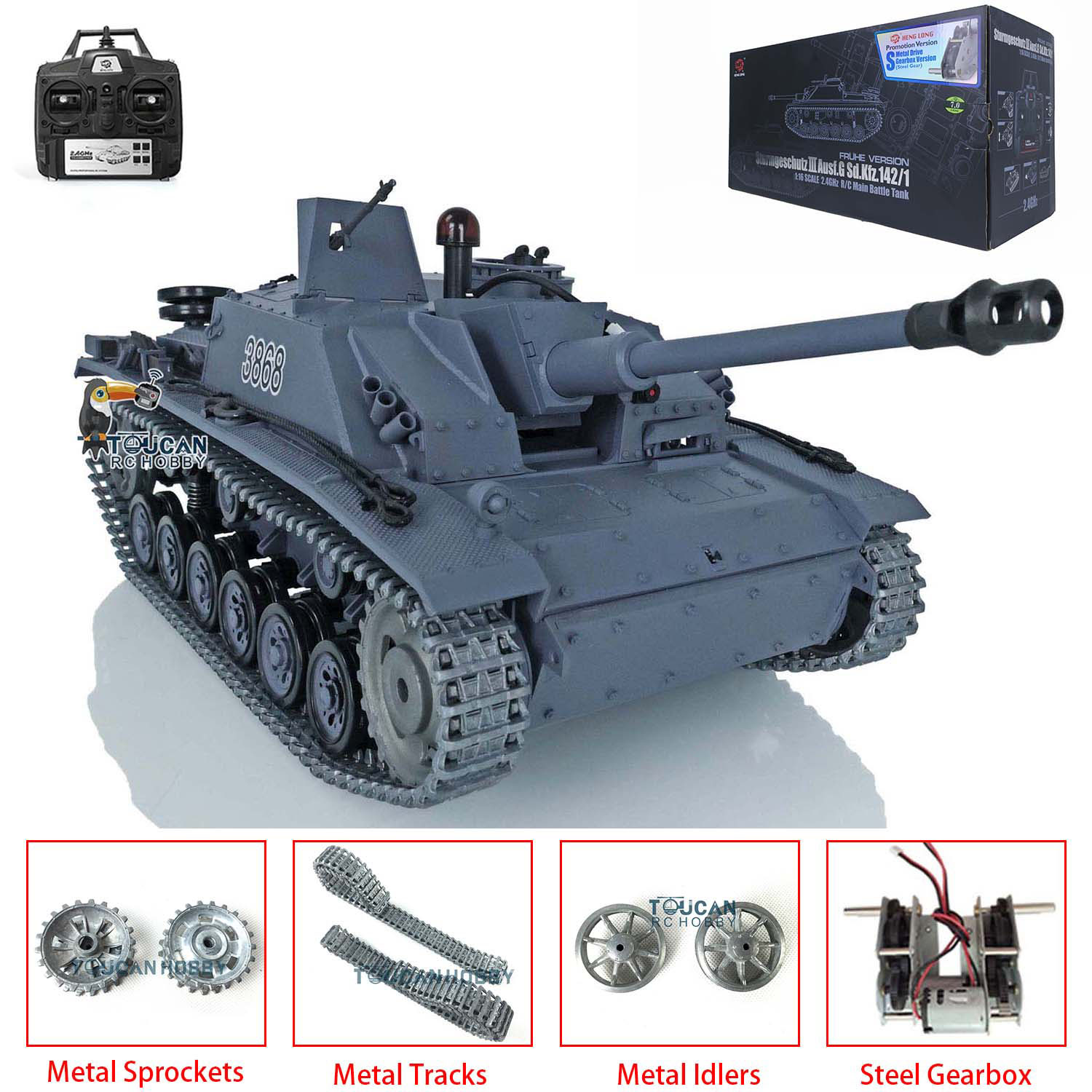 Tank Remote Control Heng Long  - Rc Hobby Track ulasan dan harga