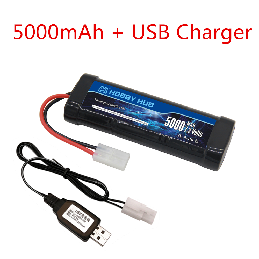 7.2V 5000 MAh Ni-mh Battery Pa - Rc Hobby Hub ulasan dan harga