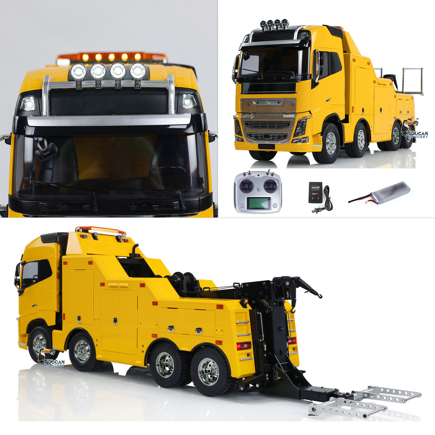 Truk Derek RC 8x4 1/14 FH16 56 - Rc Hobby Toucan ulasan dan harga