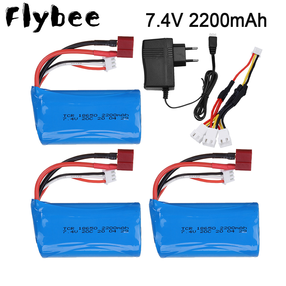Baterai 7.4 V 2200mAh 18650 Li - Rc Hobby Hub ulasan dan harga