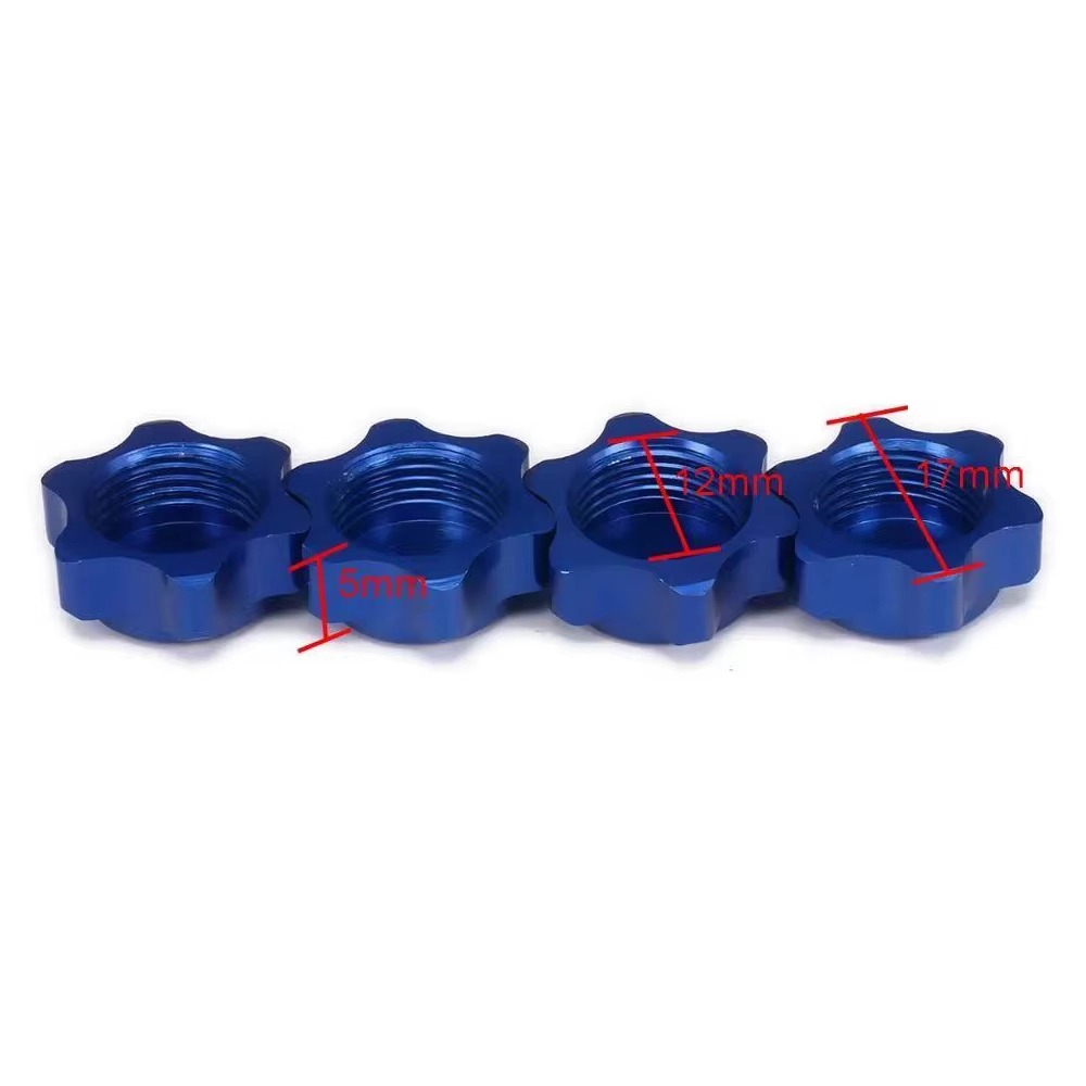 Mur baut roda aluminium 17mm d - Rc Hobby Racing ulasan dan harga