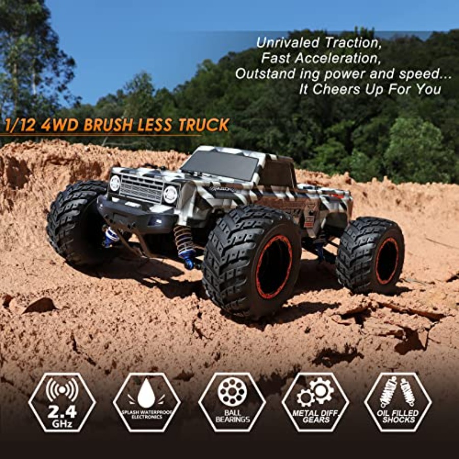 Truk monster RC off-road 4X4 u - Rc Hobby Grade Monster Truck ulasan dan harga