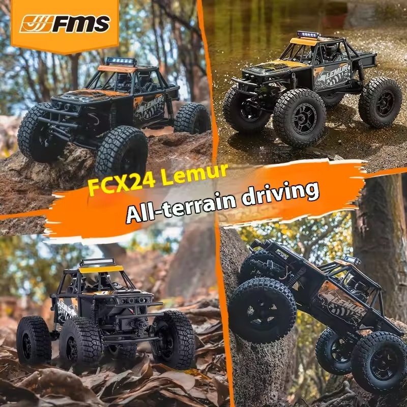 FMS FCX24 Lemur 1:24 Model Cra - Rc Hobby Grade Crawler ulasan dan harga
