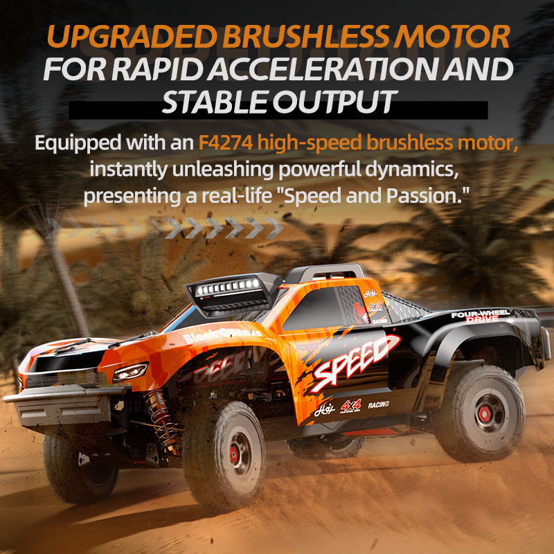 Mobil RC JJRC Skala 1:8 Brushl - Rc Hobby Grade Monster Truck ulasan dan harga