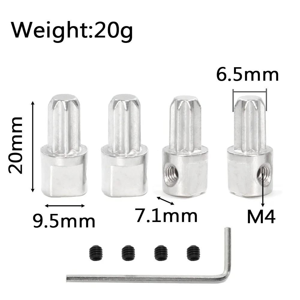 4pcs Kit Peningkatan Metal Cen - Rc Hobby Hub ulasan dan harga