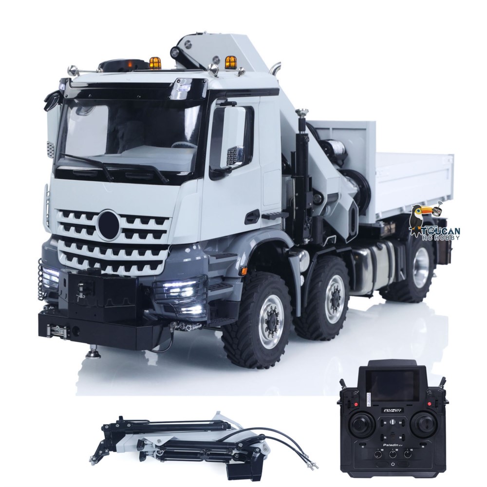 Truk Traktor RC Logam 1/14 6*6 - Rc Hobby Farm ulasan dan harga