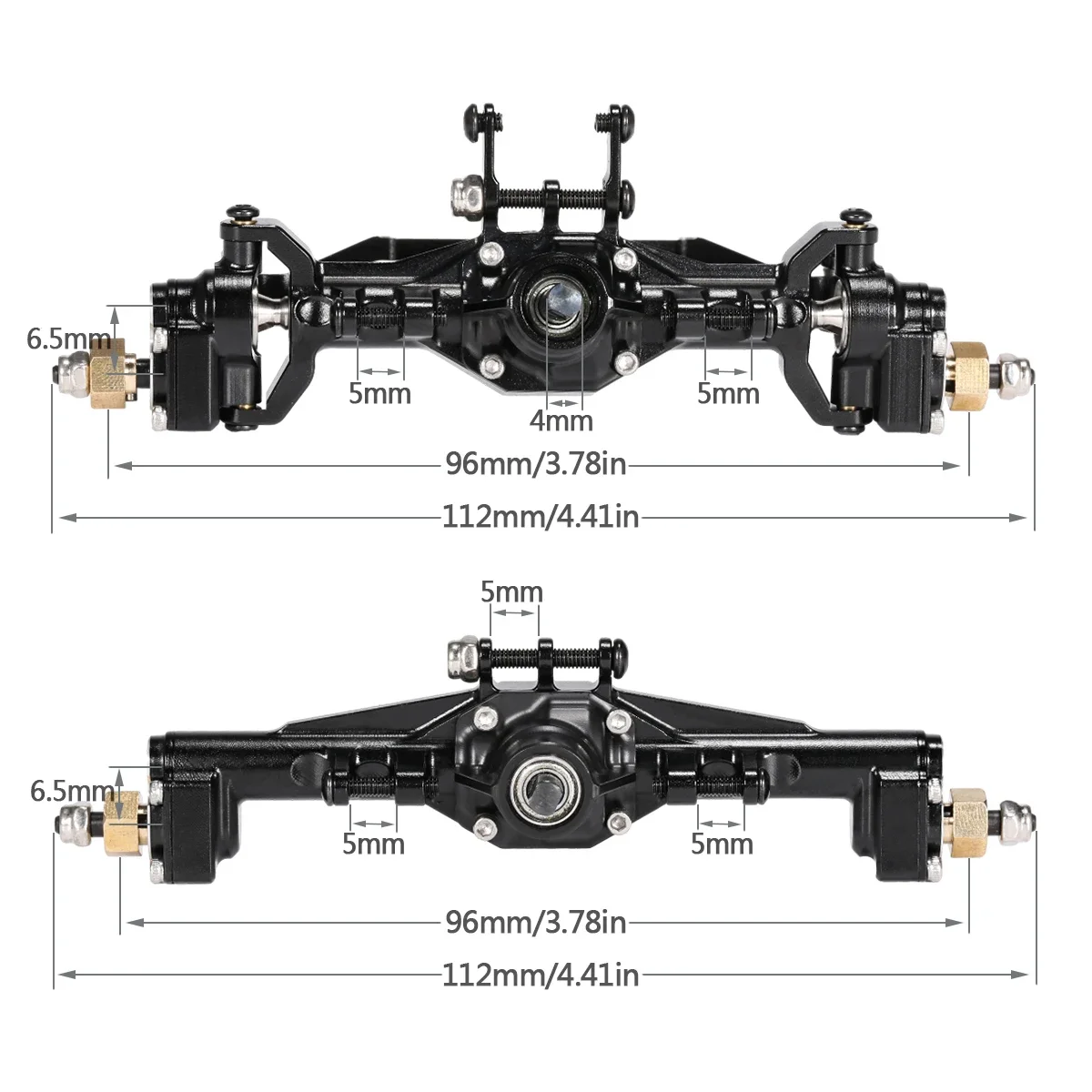 TRX4M aluminium depan belakang - Rc Hobby Racing ulasan dan harga