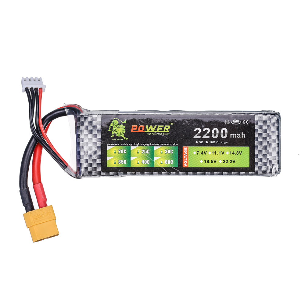 Baterai Lipo 3S 11.1V 2200mAh  - Rc Hobby Hub ulasan dan harga