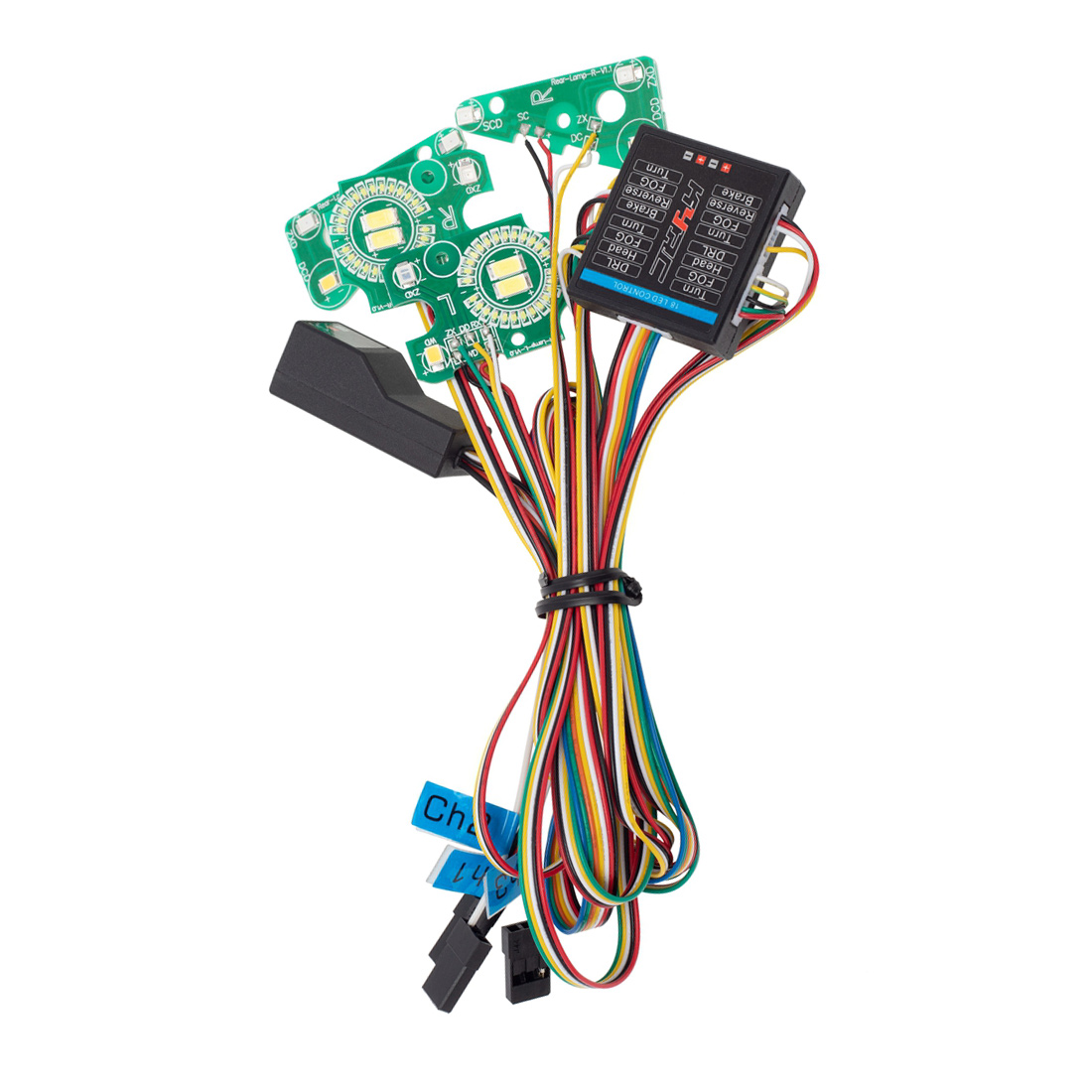 Sistem lampu LED depan & belak - Rc Hobby Toucan ulasan dan harga