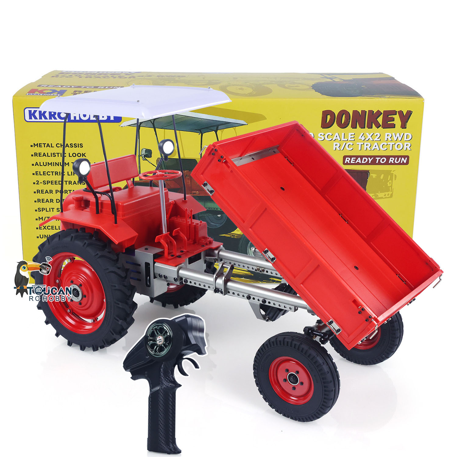Traktor Pertanian RC 1/10 Mode - Rc Hobby Farm ulasan dan harga