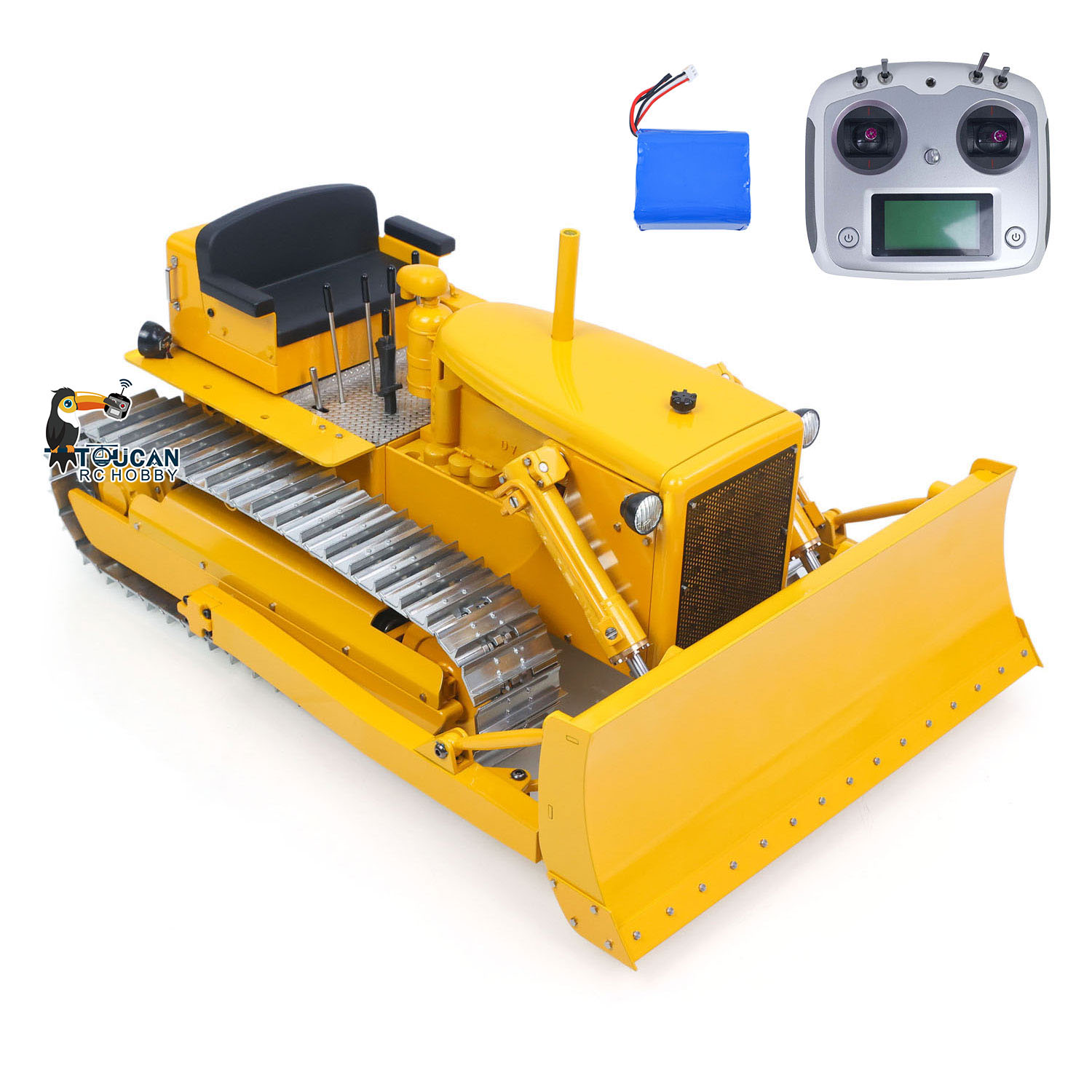 1/14 D7 Bulldozer RC Hidrolik  - Rc Hobby Toucan ulasan dan harga
