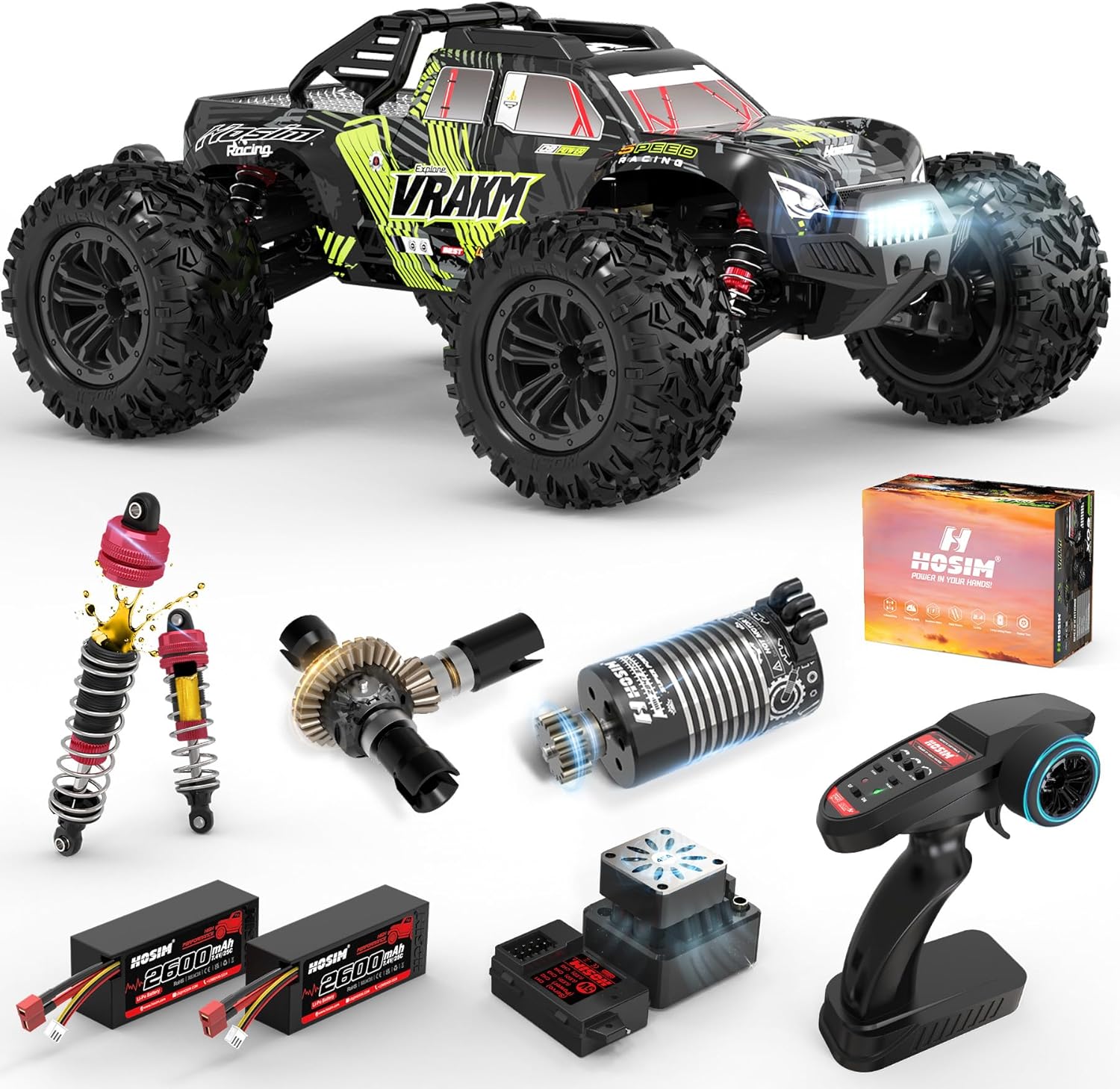Mobil RC Brushless Dewasa, Ska - Rc Hobby Grade Monster Truck ulasan dan harga