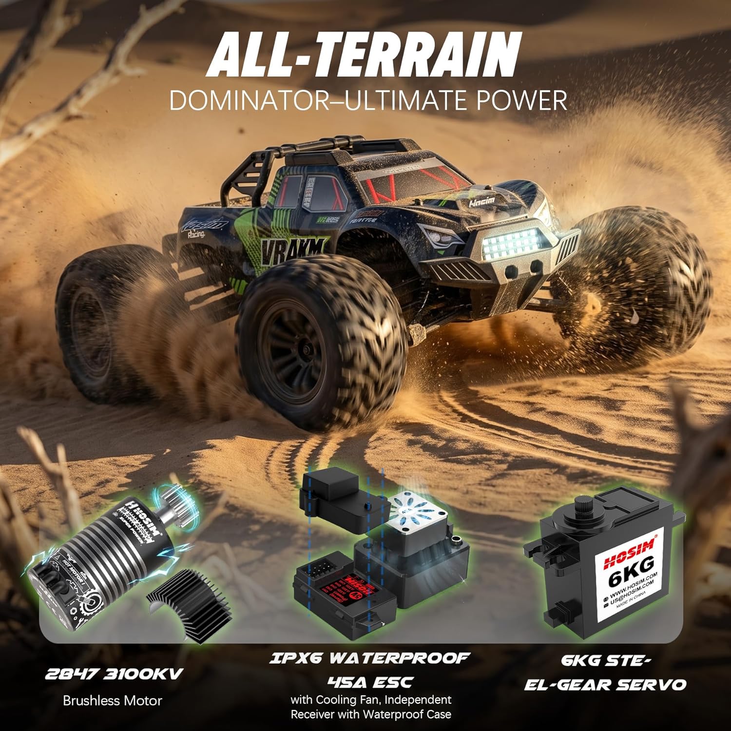 Mobil RC Brushless Dewasa, Ska - Rc Hobby Grade Monster Truck ulasan dan harga