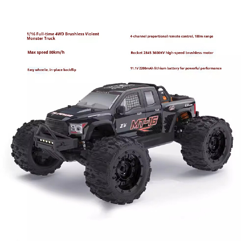 ZD MT16 Truk Monster RC Brushl - Rc Hobby Grade Monster Truck ulasan dan harga