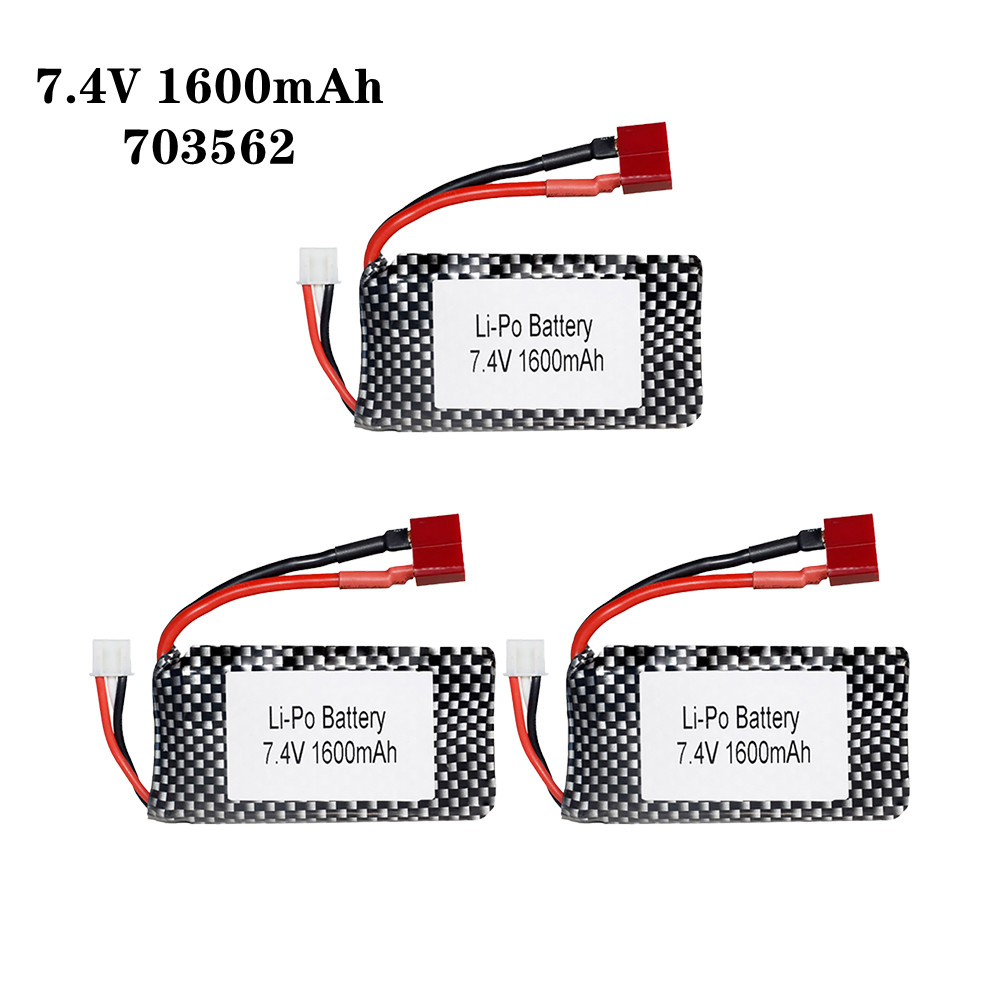 1/2/3 Buah/Lot 7.4V 1600Mah 70 - Rc Hobby Hub ulasan dan harga