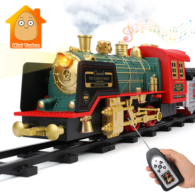 Set kereta api elektrik, maina - Rc Hobby Track ulasan dan harga